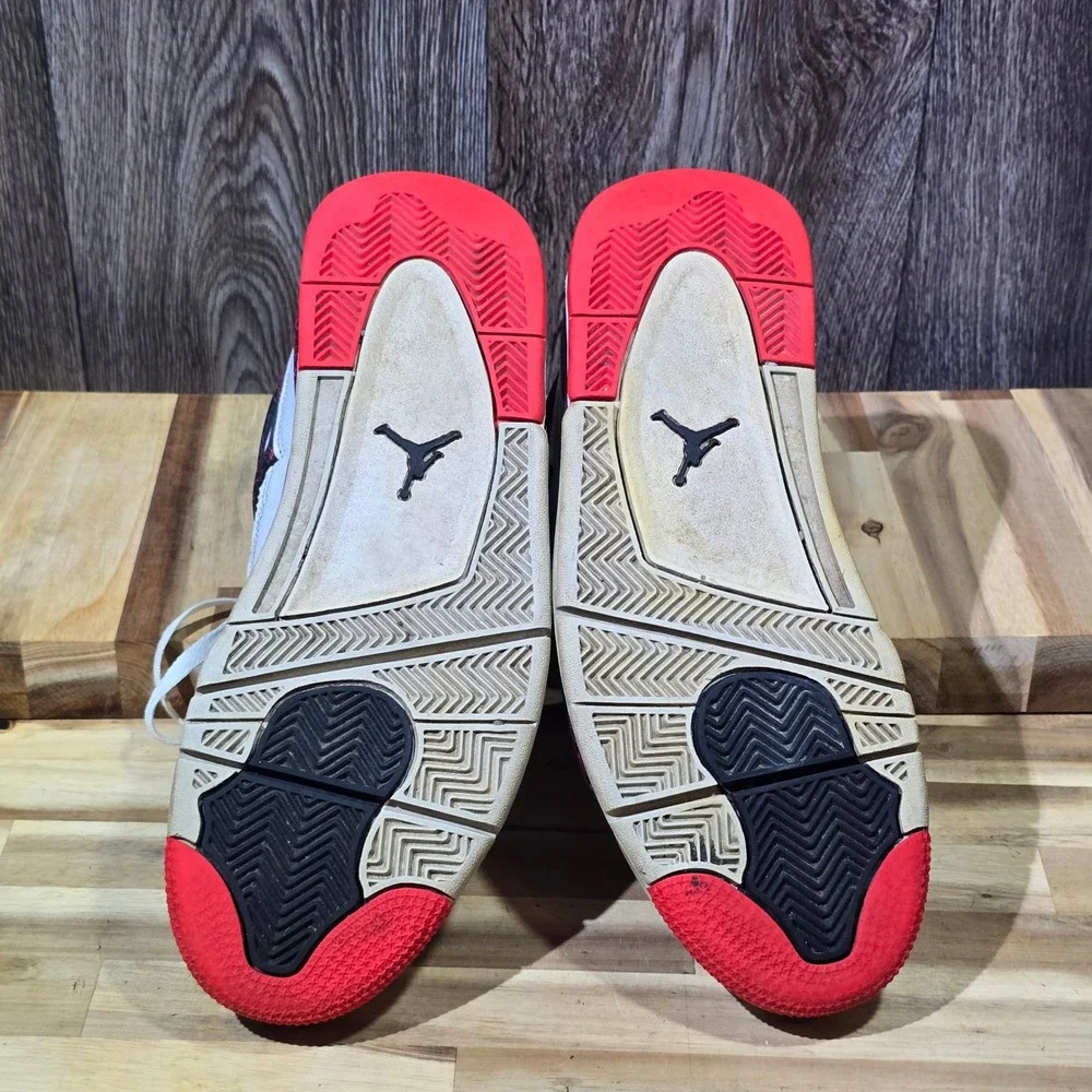 Jordan 4 Retro Flight Nostalgia Pale Citron 308497-116‎ Size 11 White 2018 Tag
